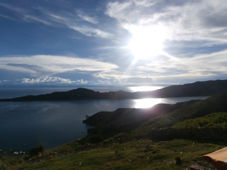 Pizza eten met dit uitzicht!