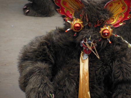 Nog een fotootje van carnaval in Oruro