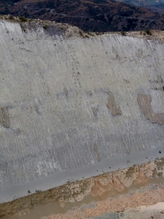 Dinosaurusvoetstapjes, hoop dat jullie het een beetje kunnen zien! :)